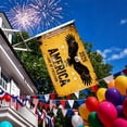 thumbnail image 3 of BSJJY 250 Years America Garden Flag, 35.43x59.05 inchs 250th Anniversary USA Yard Banner, American USA Garden Flag for Outside America Yard Lawn Heavy Duty, 1pc (G), 3 of 6