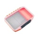 thumbnail image 4 of Contenedor para moscas con tapa transparente, compacto, multifuncional, divisores ajustables, Naranja, 4 of 9