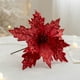 thumbnail image 4 of Artificial Flower Glitter Flower Christmas Flower Fabric Floral Arrangement Decoration Christmas Garland Rattan Ornament, 4 of 6