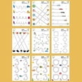 thumbnail image 4 of Dot and draw exercise bookMath Connection Training BookLibro Mágico De Caligrafía Reutilizable esquí esquí Gafas de esquí, 4 of 5