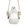 thumbnail image 1 of Figura de Resina Decorativa CAIROYAR Fantasma para Colgar en el Columpio Halloween, 1 of 1