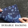 thumbnail image 6 of Bohemian Retro Floral Non-Slip Entryway Door Mat,Boho Indoor Decor Durable Low Plush Door Mat,Washable Welcome Rug for Patio Hallway Home Decor 16x47 Inches, 6 of 7