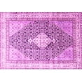 thumbnail image 1 of Ahgly Company Indoor Rectangle Persian Pink Traditional Area Rugs, 8' x 10', 1 of 4