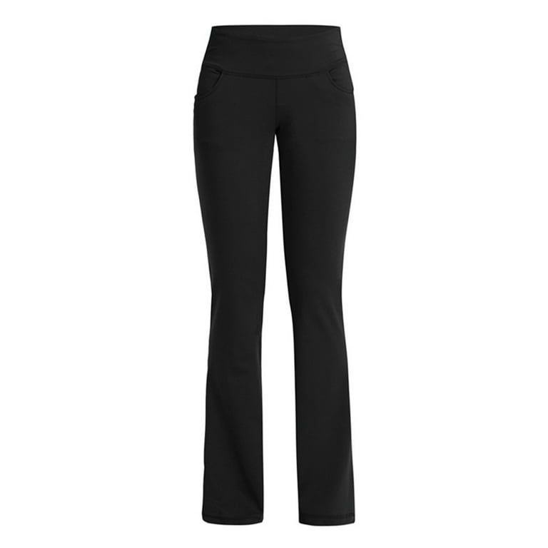 Sports Leg Waist With Pocket Pants Pilates High Trousers For Yoga