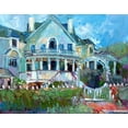 thumbnail image 2 of Wallich, Richard 24x20 White Modern Wood Framed Museum Art Print Titled - Mansion 2, 2 of 4