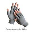 thumbnail image 2 of Guantes de pesca antideslizantes de medio dedo para bicicleta al aire libre sin dedos (gris), 2 of 6