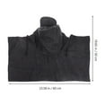 thumbnail image 2 of Raindrops Face Covering for Sun Protection Dustproof Work Cap Grey 1Set for Construction Sites, 2 of 6