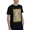 thumbnail image 2 of Bingfone Vintage World Map Men'S Loose Fit Short-Sleeve Pocket T-Shirt, 2 of 7