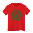 thumbnail image 1 of EHQJNJ T-Shirt Blanc pour Enfants, Manches Courtes, Col Rond, Coupe Décontractée, Basique, 1 of 4
