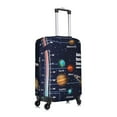 thumbnail image 3 of Gaeub Solar System Temperatures Diagram Elastic Luggage Cover with Concealed Zipper Dust-Proof Luggage Cover Protector - 18-32 inch - Large, 3 of 9