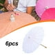 thumbnail image 5 of Paraguas de papel para pintar, manualidades de bricolaje, sombrilla de papel al óleo de 12 pulgadas, sombrilla china para fotos, fiesta en el aula., 5 of 8