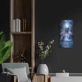 thumbnail image 4 of Luxe Metal Art 'Silence Seekers' by Cameron Gray, Metal Wall Art, 12"x24", 4 of 7