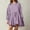 Purple, variant on Lilgiuy Trendy Women's Casual Over Sized Sweatshirt Long Sleeve Dress Round-Neck Ladies Patchwork Mini Dresses Gifts for Your Girlfriend Daughter Mom
