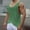 Green, variant on Tank Tops For Men Qiggri Men's Fashion Hollow Out Casual Solid Color Sleeveless Knit Round Neck Collar Tank Top