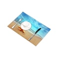 thumbnail image 3 of MKHERT Summer Starfish On Tropical Beach Sunset Placemats Table Mats for Dining Room Kitchen Table Decoration 12x18 inch,Set of 6, 3 of 4