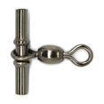 thumbnail image 4 of 10Pcs Connector Bearing Crimp Swivels Cross Line Fishing Waggler Float Adapters 1#, 4 of 9