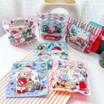 thumbnail image 2 of 120 lindas bolsas de bocadillos para niñas con autosellado, bolsas de galletas navideñas con dulces, 2 of 5