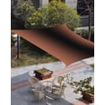 thumbnail image 3 of Sun Shade Sail 12x16Ft Ombre Abstract Gradient Burnt Orange and Black Uv Block Sunshade Canopy Outdoor Shade Cover Rectangle Shade Cloth For Patio Garden Yard Deck Pergola, 3 of 6