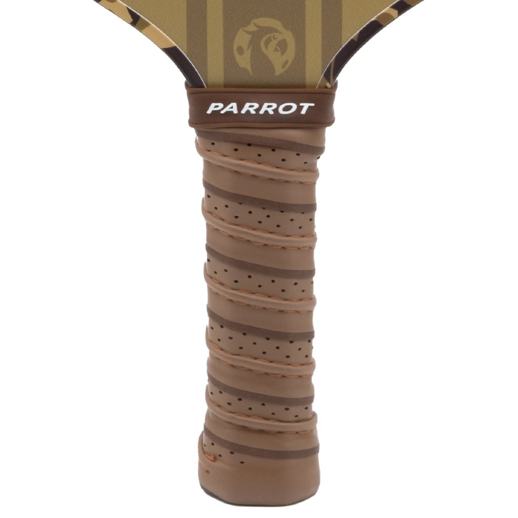 Parrot Paddles Battle Armor Green Pickleball Paddle