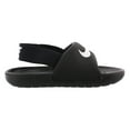 thumbnail image 2 of Nike Kawa Slide TD Kids Black/White/White/White BV1094-001 (Size: 8C), 2 of 5