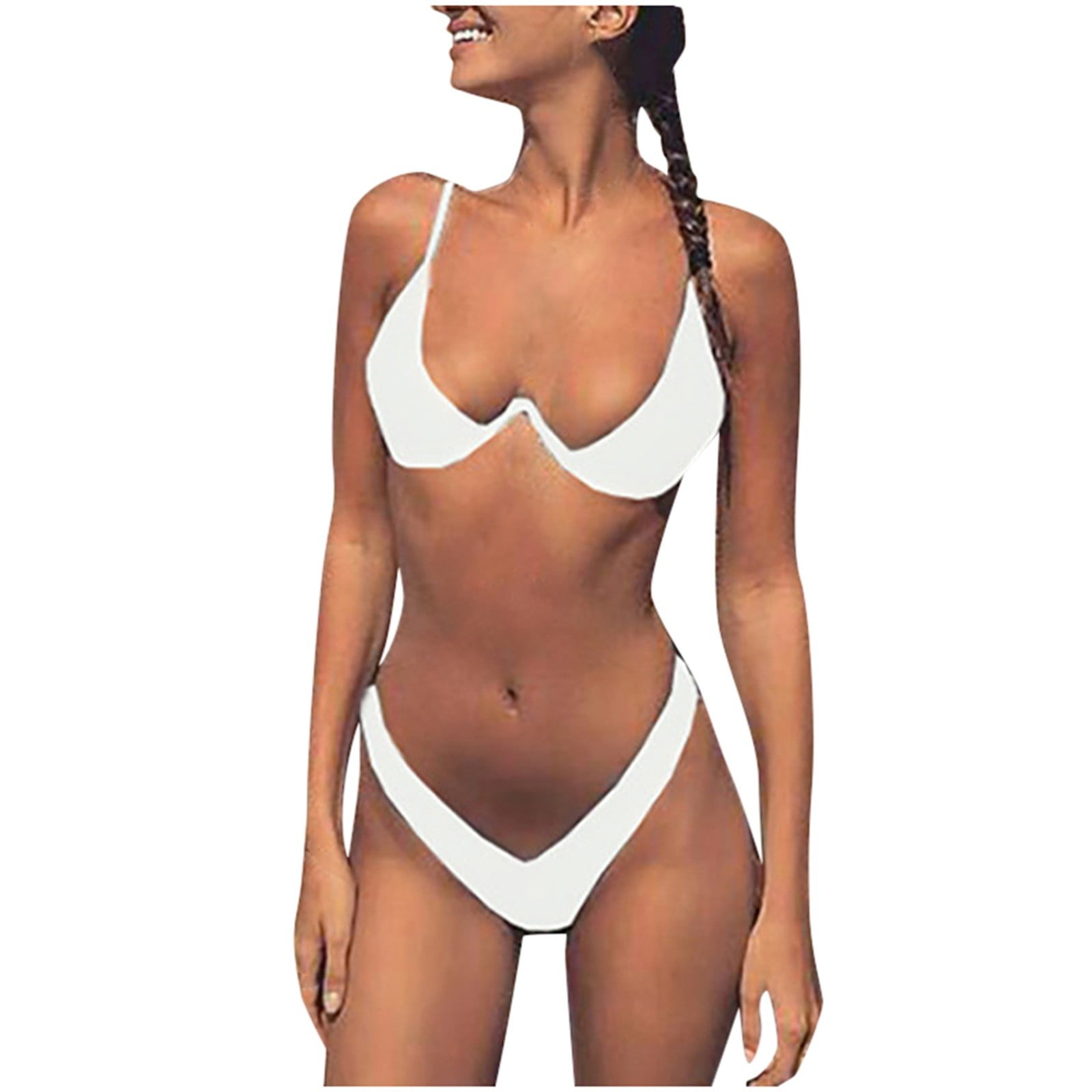 bikini cut out top