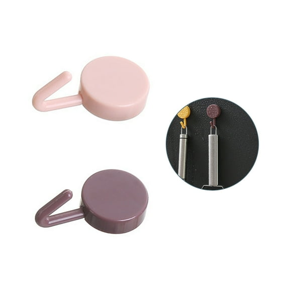 10pcs Hooks Nordic Creative Plastic Wall Hanger Sticker Hook Seamless No Trace Hanger For Home Kitchen Bathroom Accessories No.03
