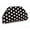 Black White Dots, variant on WANDF Clutch Purse for Women,Knit Striped Clutch Handbags,Woven Evening Bags,Large Dumpling Bag for Ladies,Girlfriend,Travel Makeup Storage Lightweight Portable Pouch(Orange Red Stripe)