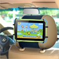 thumbnail image 2 of Car Headrest Mount Holder Angle Adjustment Car Back Seat Tablet Holder with Soft Silicon Holder Net for 7-10.5 Inch iPad/Tablets, 2 of 9