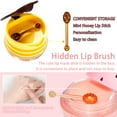thumbnail image 6 of MODANU 3 Pcs Bee Lip Balm Honey Pot, Honey & Strawberry & Watermelon Mask Overnight Propolis Moisturizing Lip Balm with Stick, Hydrating Repair Lip Sleeping Mask, Prevention Dry and Cracked, 6 of 7
