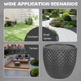 thumbnail image 6 of SHegdu 14 Inch Water Fountain Round Bubbler Outdoor Large Stone Fountain with Led Lights & Pump Round Stone for Garden Patio Yard Deck, 6 of 9