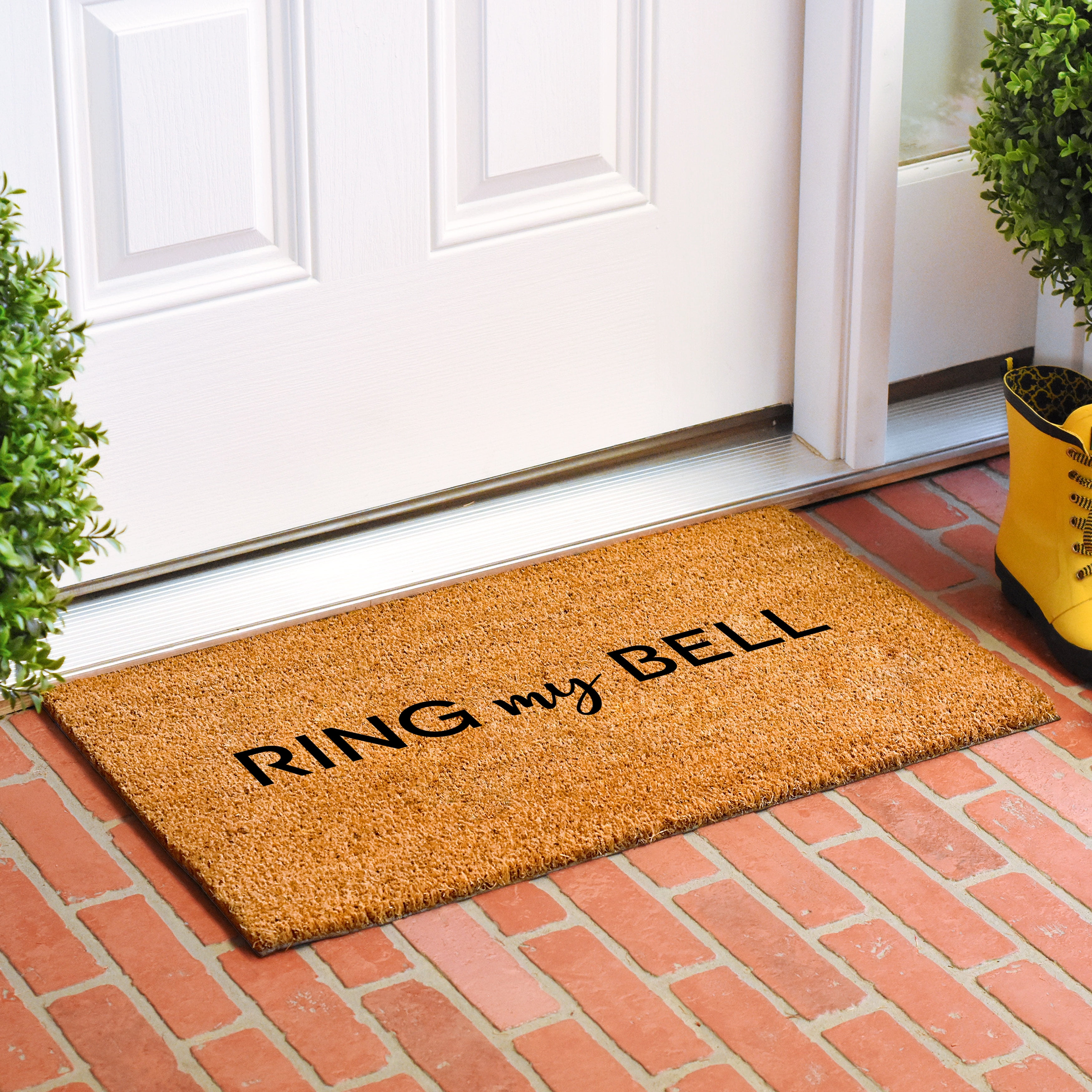 Calloway Mills Ring My Bell Doormat, 24" x 48"