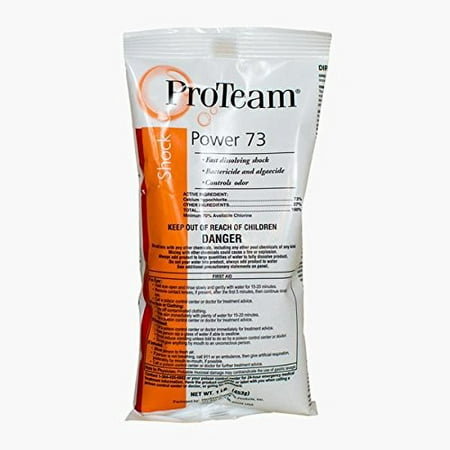 Power 73 (1 lb), Powerful Calcium Hypochlorite Pool Shock By ProTeam from (Best Way To Remove Calcium From Pool Tile)