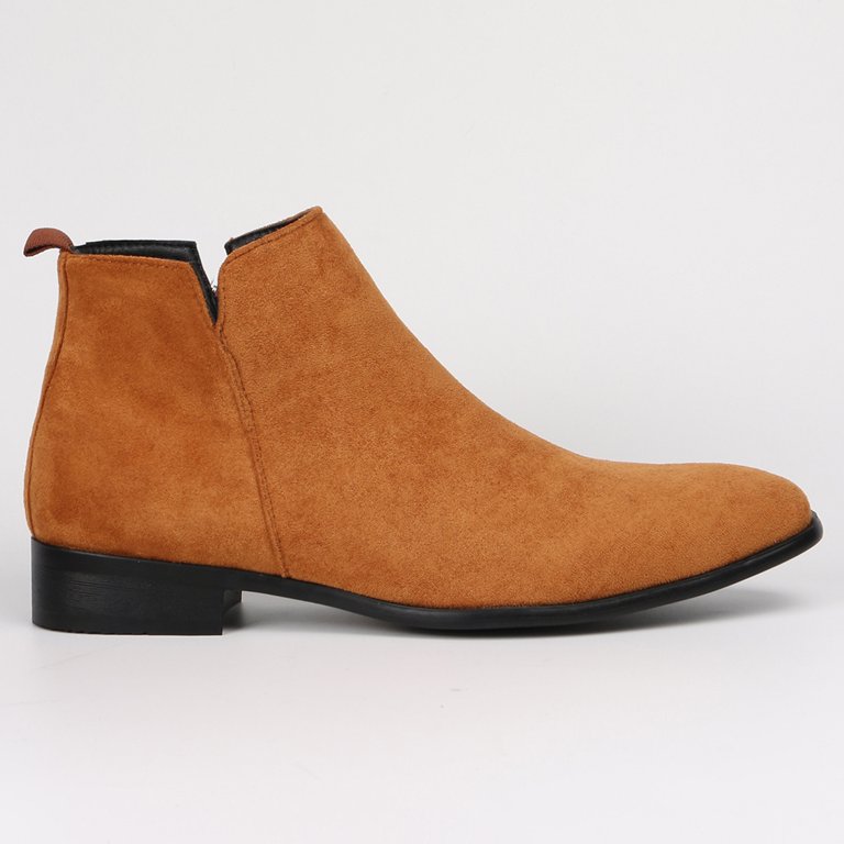 Men\'s Suede Leather Chelsea Ankle Boots Men main image 3