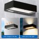 thumbnail image 3 of Inteprter Luz de pared solar Camino al aire libre Parque Patio trasero Calzada Patio Pasarela Calle Camino Escalera Decoración Paisaje Lámpara Iluminación y accesorios Negro Inteprter HA073601-01, 3 of 6