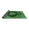 thumbnail image 2 of Ahgly Company Indoor Round Medallion Emerald Green Traditional Area Rugs, 6' Round, 2 of 4