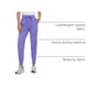 thumbnail image 4 of Pantalones Joggers CRZ YOGA 70 cm Ligero para Senderismo Morado M, 4 of 4
