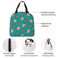 thumbnail image 2 of Kdxio Starfish and Shell Print Insulated Lunch Bag,Reusable Tote Lunch Box for Women Men,Leakproof Cooler Lunch Bags for Work Office Travel Picnic, 2 of 6