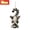 A, variant on STPToys Gem Monkey Zodiac Christmas Ornament, 2D Flat Acrylic Xmas Tree Hanging Pendant