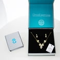 thumbnail image 3 of Set´s para Mujer con Cristal Fino Europeo Barroco- Bañado en Oro 14k y Rodio – Set´s  Elegante y Brillante-Aretes de Mujer de Moda- Joyería para Mujer de Moda- Regalo especial Ortiz Espinosa Temporada, 3 of 5