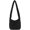 Black, variant on Puffy Shoulder Bag Womens Large Capacity Nylon Tote Bag Padded Down Purse Handbag Crescent Crossbody Bag