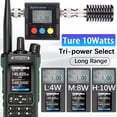thumbnail image 3 of Ham Radio BAOFENG UV32 Walkie Talkie portátil de 10 W con GPS, 3 of 8