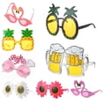 thumbnail image 2 of Party Sunglasses Beach Glasses Funny Flamingo Party Glasses Beach Sunglasses Funny Glasses Party Favor, 2 of 3