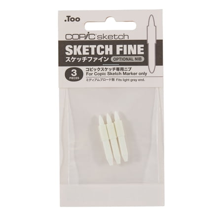 Copic Sketch Fine Nibs, 3/Pkg.