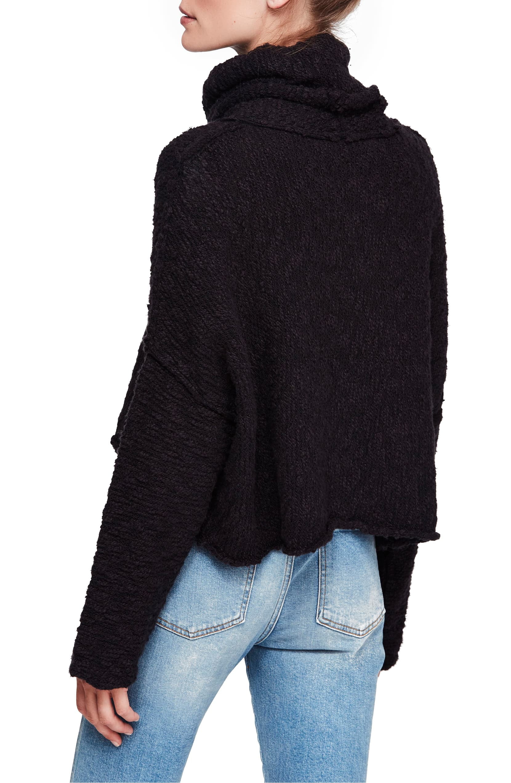 Essential Black Sweater - Cowl Neck Sweater - Lightweight Sweater - Lulus