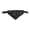 Black, variant on Triangle Scarf for Small Dogs Cats Puppy Kittens with Quick Release Buckle Adjustable Snap Buckle Polyester Pet Drool Bib Bandana for Holiday Birthday Decoration