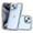 Transparent, variant on Case Compatible iPhone 15 15 Plus 15 Pro 15 Pro MAX Heavy Duty Anti Shock 3 in 1 360 Full Body Case (Purple, iPhone 15)