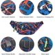 thumbnail image 5 of Riñonera Riñonera Riñonera - Riñonera De Moda Para Mujeres Hombres, Riñonera Ajustable De 4 Bolsillos Para Correr Senderismo Perro Caminar Al Aire Libre. Afortunado Sencillez, 5 of 5