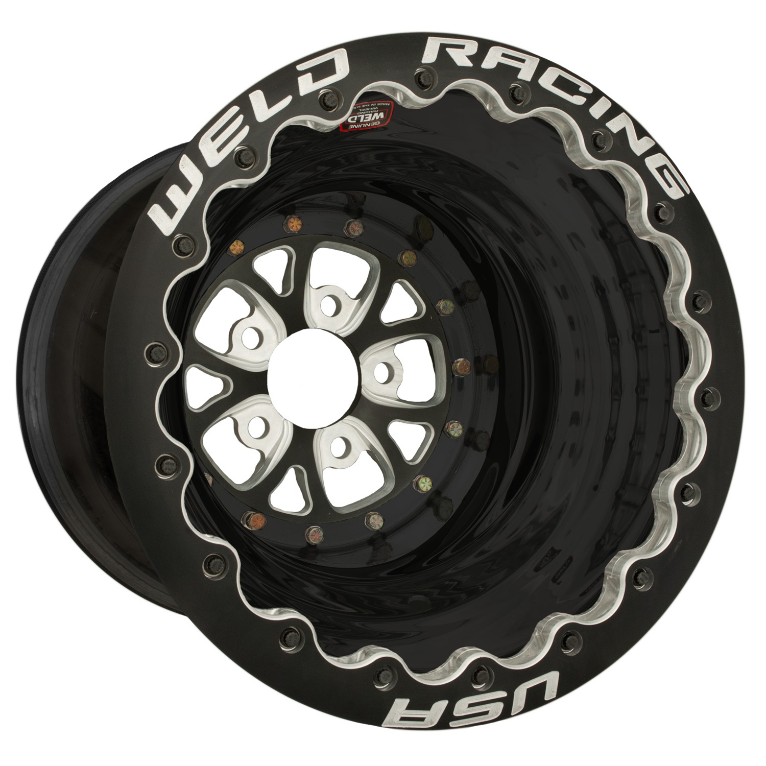 Weld Racing 84B616B280UB Weld Pro Drag VSeries