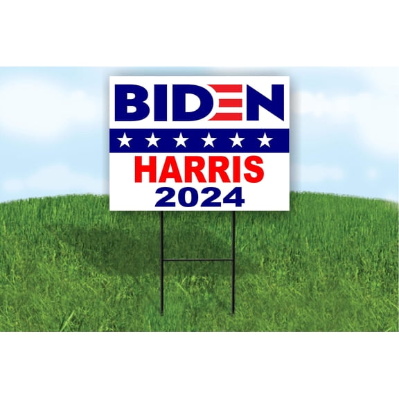 Work House Signs 18” x 24” Biden Harris 2024 Yard Signs