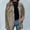 Khaki, variant on Womens Fall Fashion 2024 Casual Lapel Loose Shirt Jacket Warm Long Sleeve Shacket Outerwear Grey M